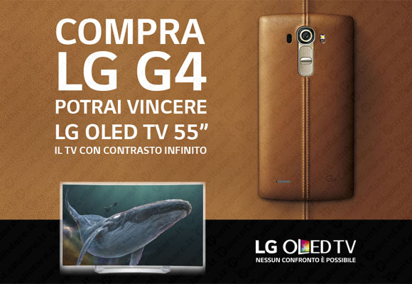 >Vinci LG OLED TV con LG G4